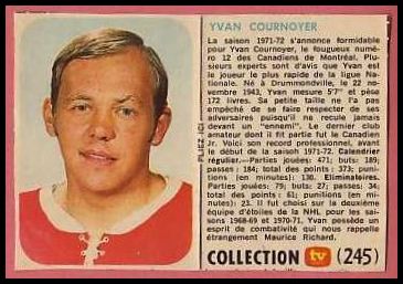 245 Yvan Cournoyer